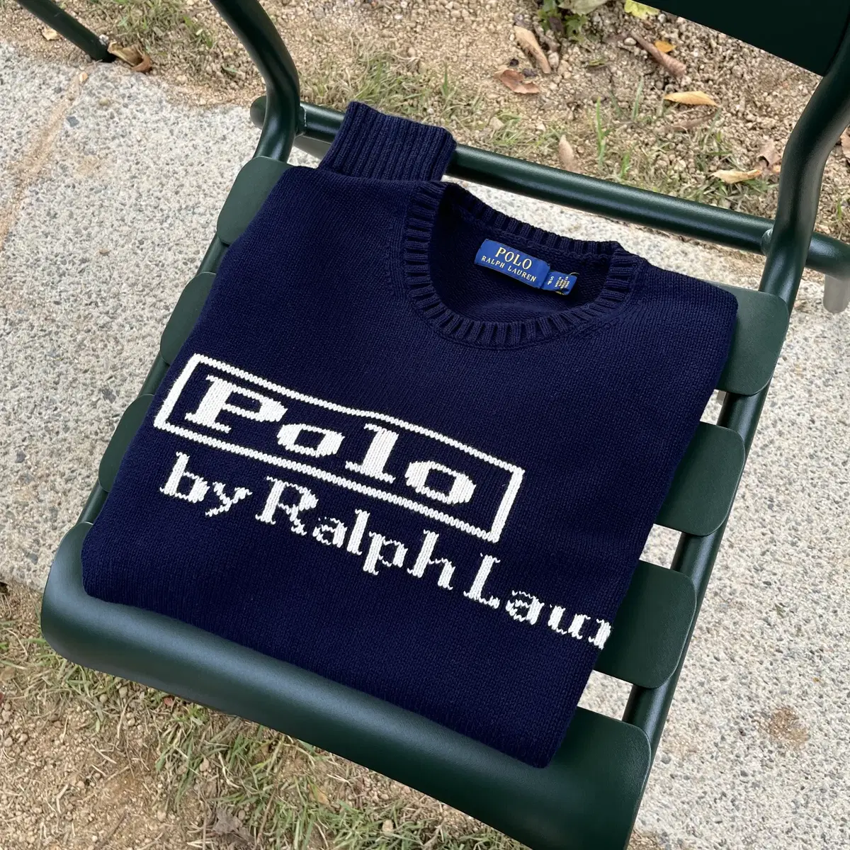 POLO RALPH LAUREN original logo  knit